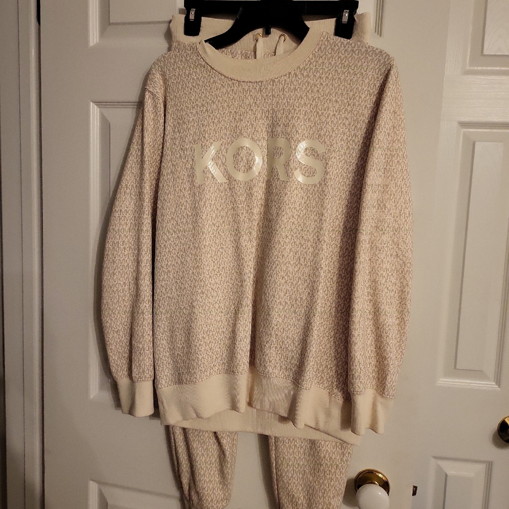 Michael Kors Cream Sweater Set